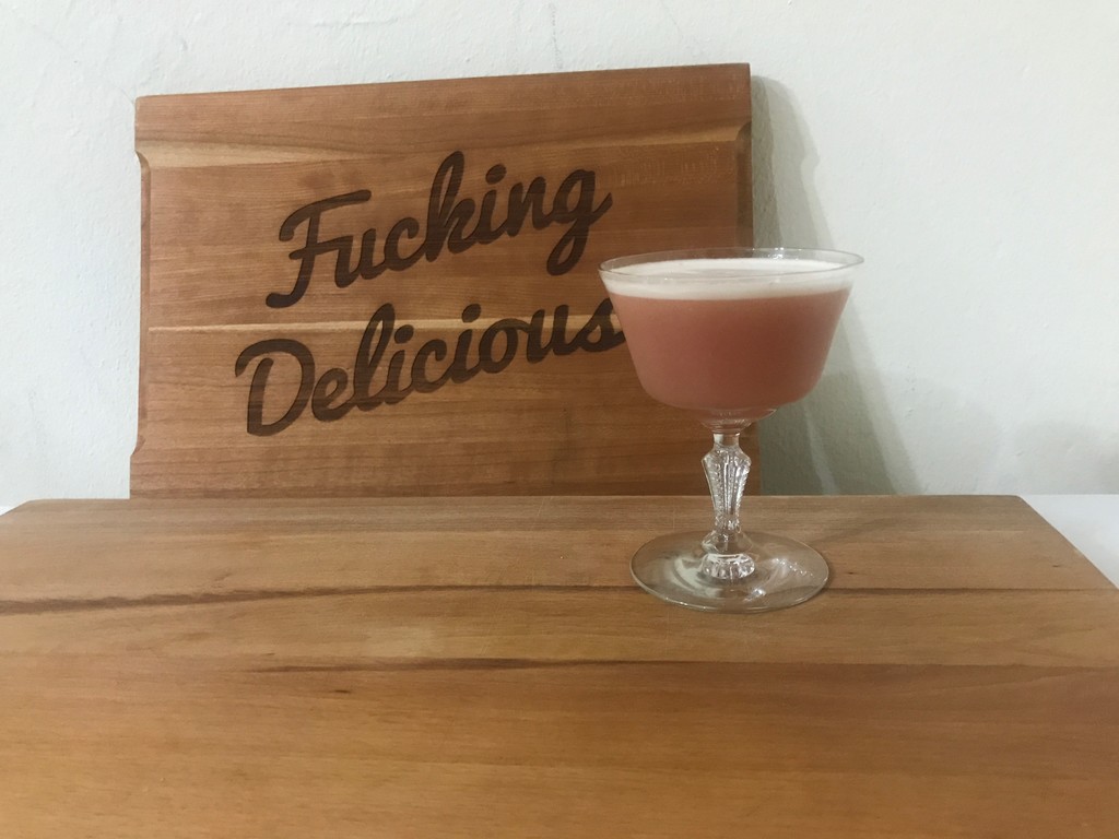 Blood Orange Whiskey Sour